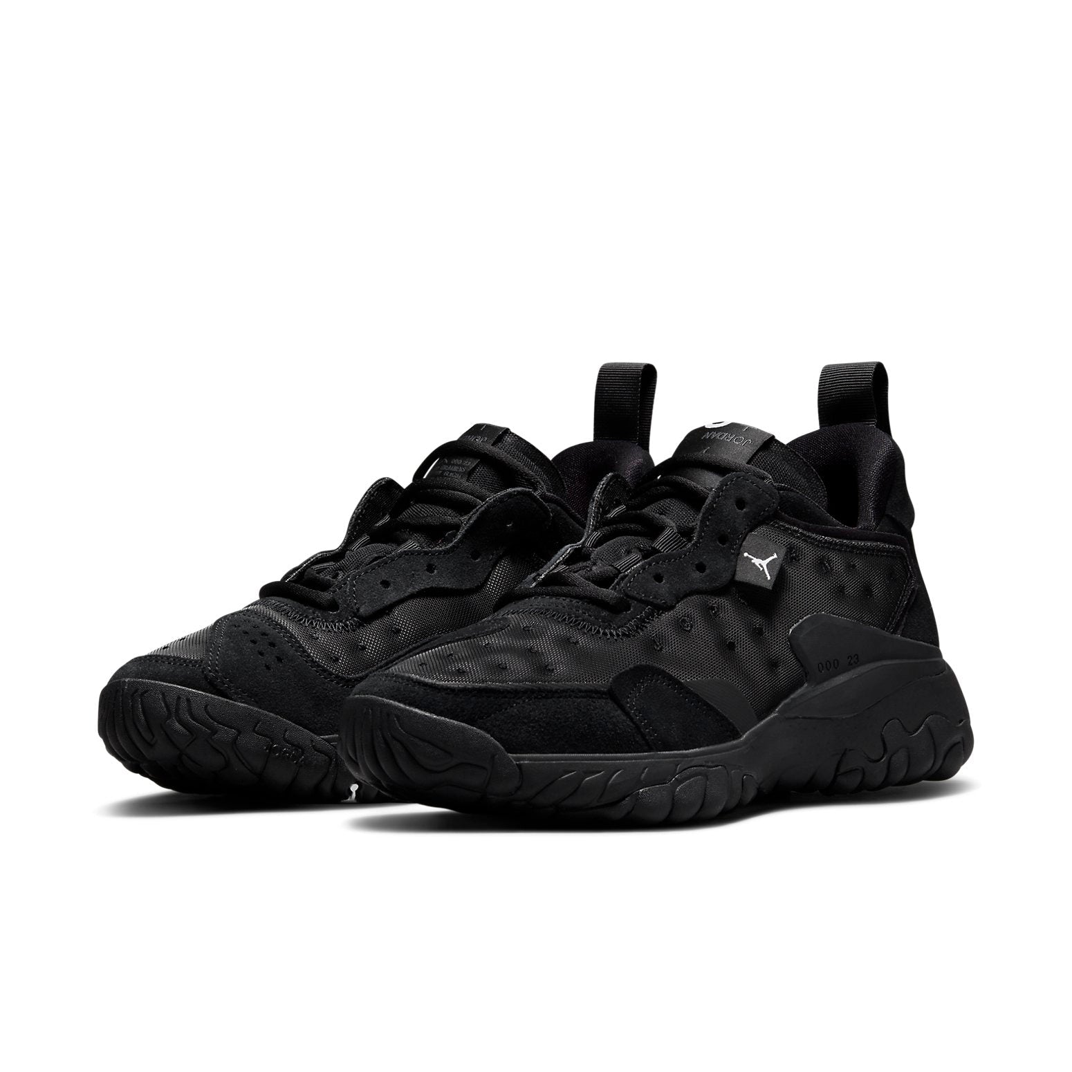(WMNS) Air Jordan Delta 2 Triple Black Running Shoes Black CW0913-001