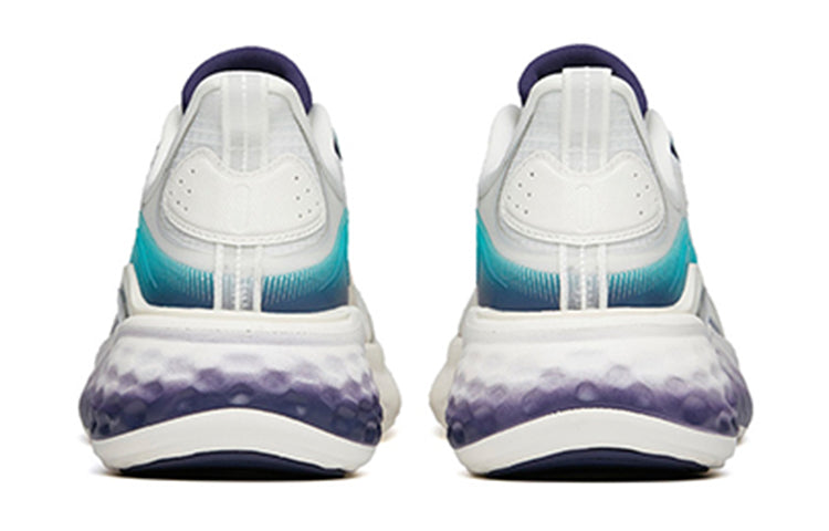 ANTA Runninng Series Sneakers 'White Green Purple' 112145556S-4