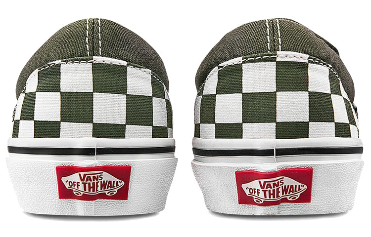 Vans Classic Slip-On 'Checkerboard - Grape Leaf' VN0A4U381GA