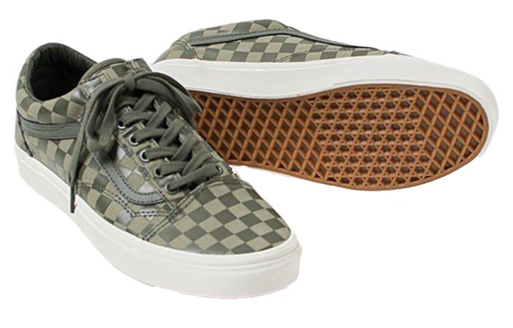 Vans Old Skool 'High Density Dusty Olive Checkerboard' VN0A38G1UA5