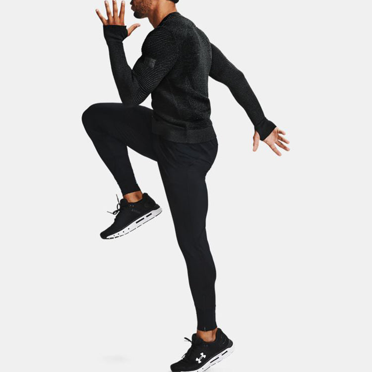 Under Armour IntelliKnit Phantom 2.0 Crew Sweater 'Black' 1354397-003