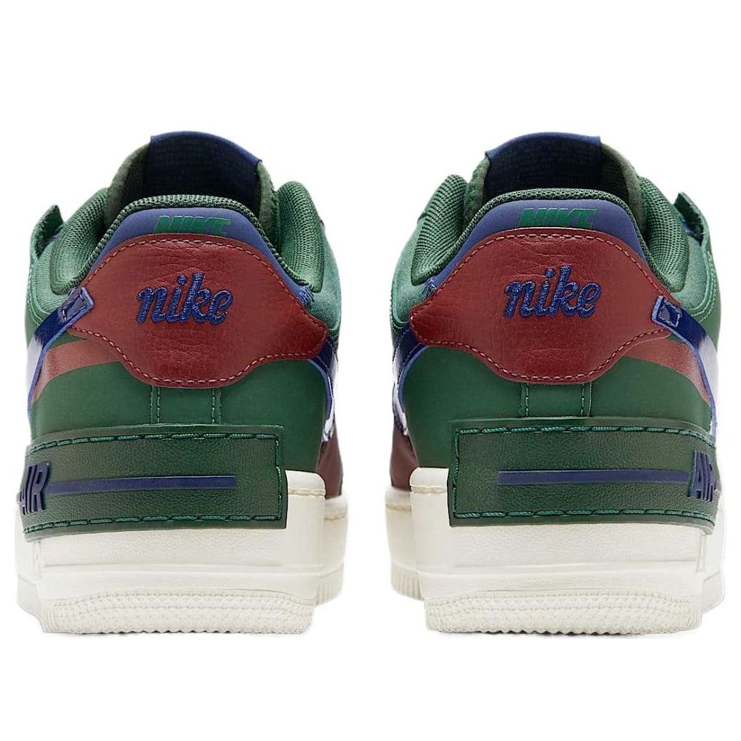 (WMNS) Nike Air Force 1 Shadow 'Fir Dark Team Red Sail' DZ1847-300