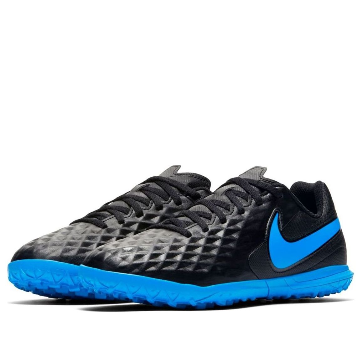 (GS) Nike Jr. Legend 8 Club TF Turf 'Black Blue' AT5883-004