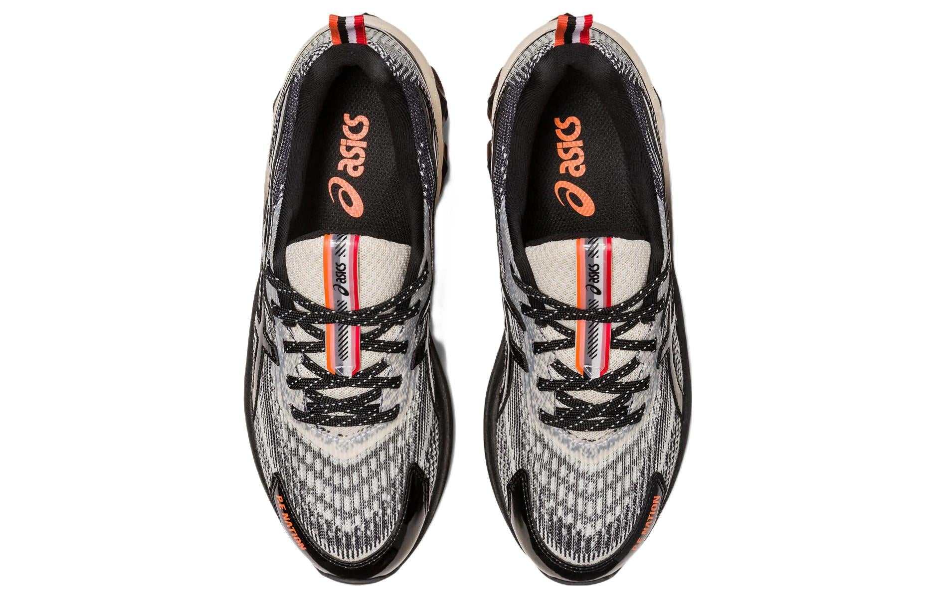 (WMNS) ASICS P.E Nation x Gel Quantum 180 7 'Ivory Black' 1202A433-750