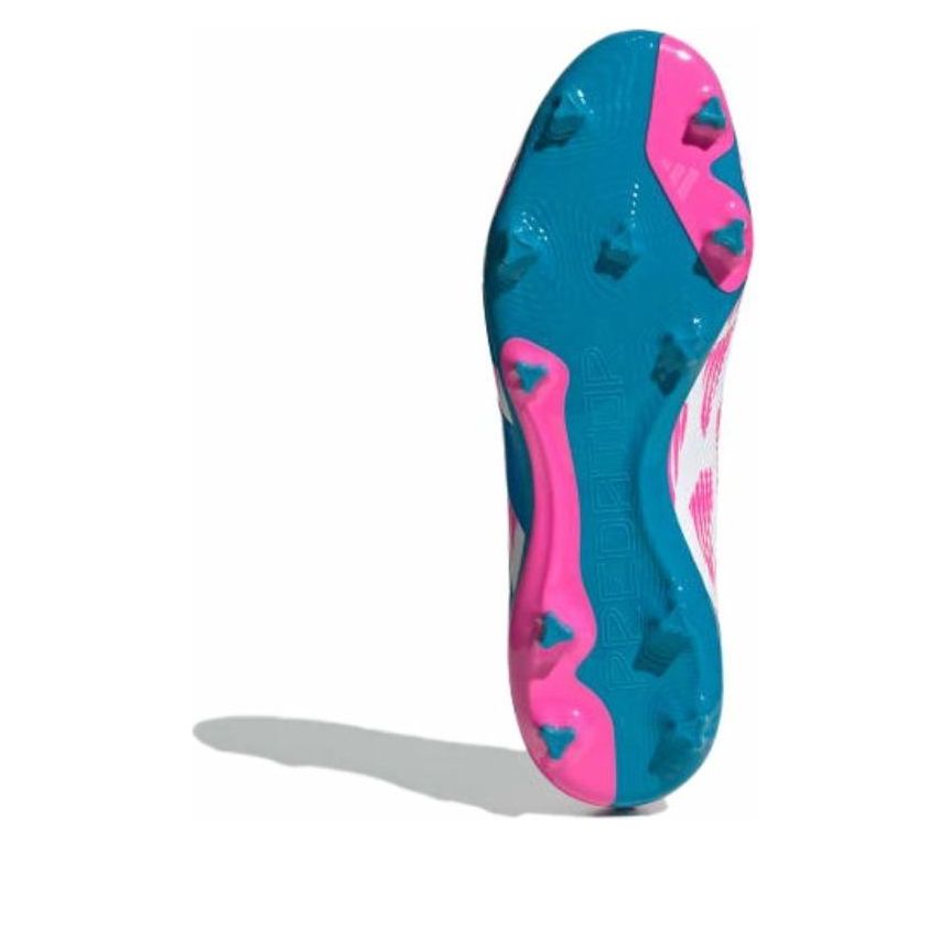 adidas Predator League FG 'Cloud White Solar Blue Solar Pink' IG6262