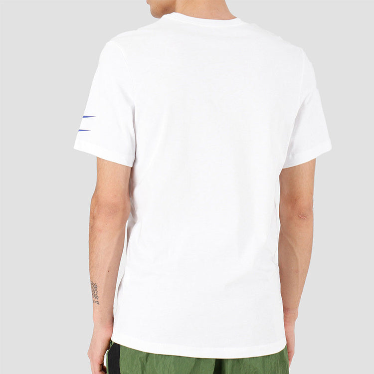 Nike Swoosh Round Neck Short Sleeve White CU0078-100