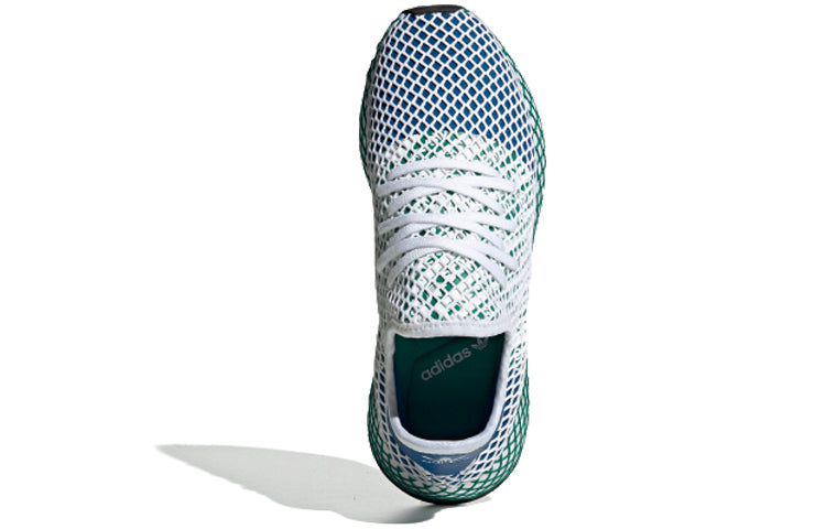 adidas originals Deerupt Runner 'White Green' EF6270