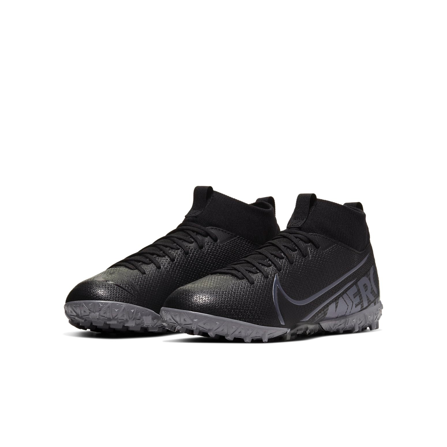 (GS) Nike Mercurial Superfly 7 Academy TF 'Black Grey' AT8143-001