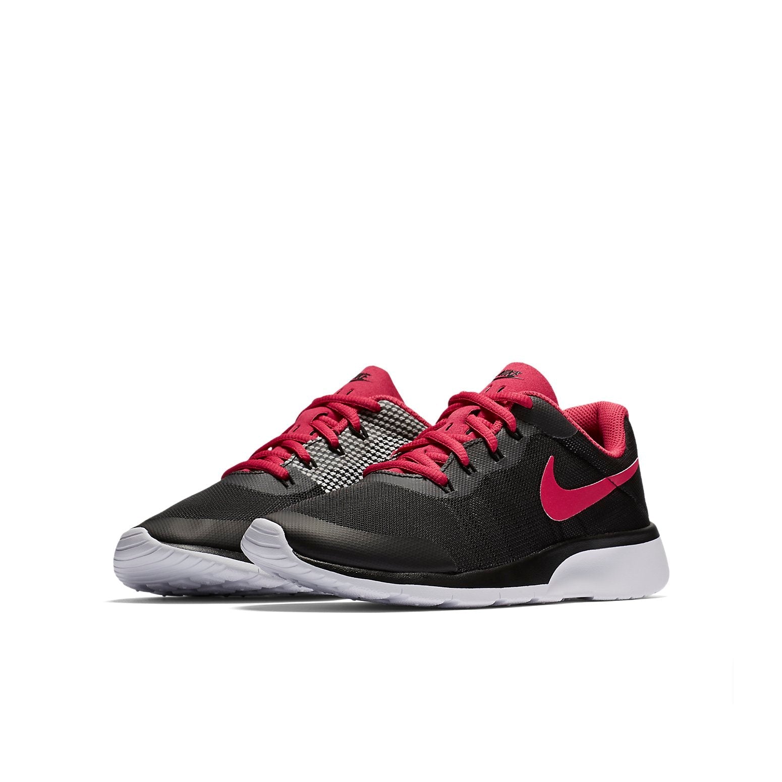 (GS) Nike Tanjun Racer 'Black Rush Pink' AH5247-001