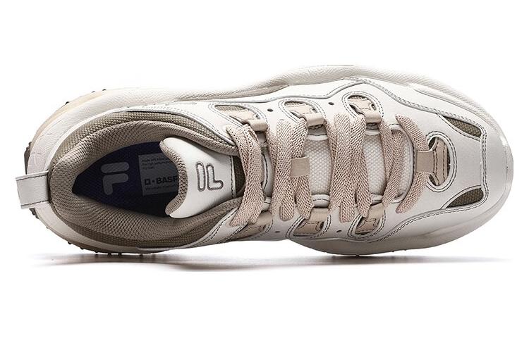FILA FUSION QD96 Athletic Shoes 'White Brown' T12M311203FWA