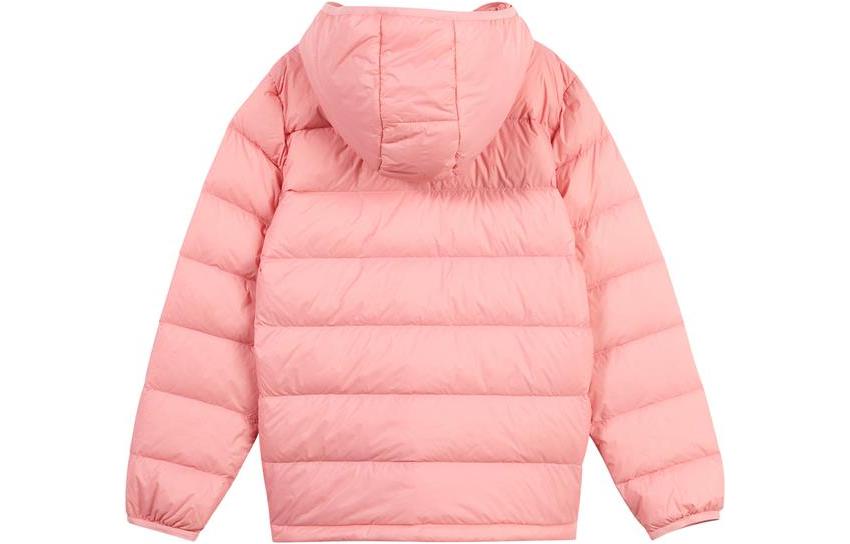 (GS) Skechers Solid Color Hooded Down Jacket 'Blue Red Pink Black' L422K127