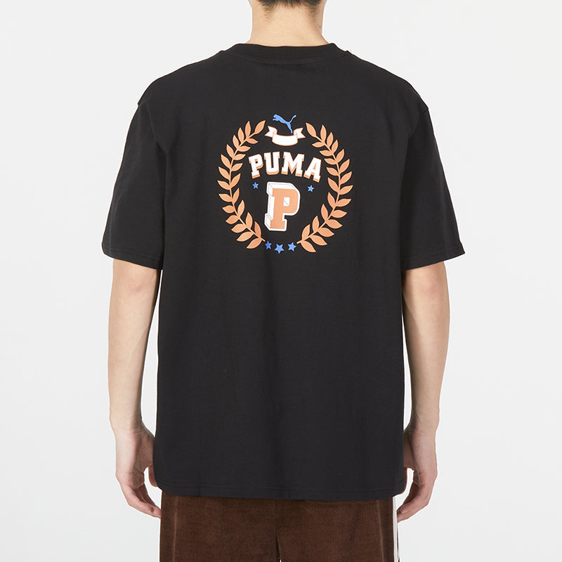 PUMA Sportswear Logo Tee 'Black' 677382-01