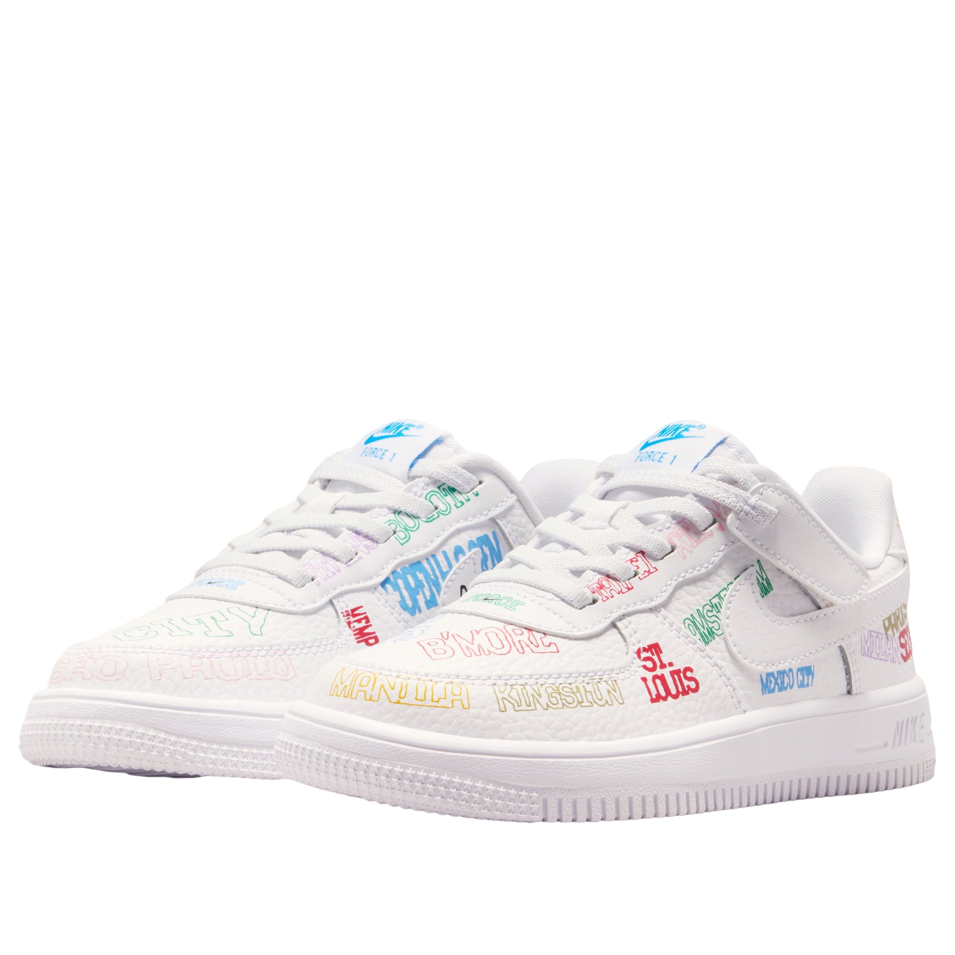 (PS) Nike Force 1 Low Easy On LV8 3 'White' IO9732-100