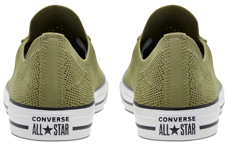 Converse Twisted Summer Chuck Taylor All Star Knit Slip Olive Green 167842C