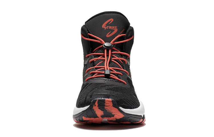(GS) Li-Ning Strike Mid 'Black Orange' YKBP006-7