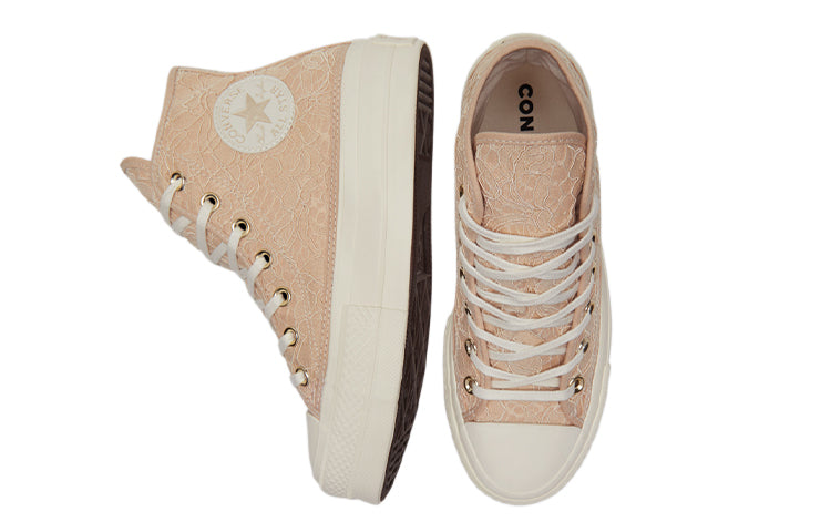 (WMNS) Converse Chuck Taylor All Star High 'Lace - Farro' A01773C