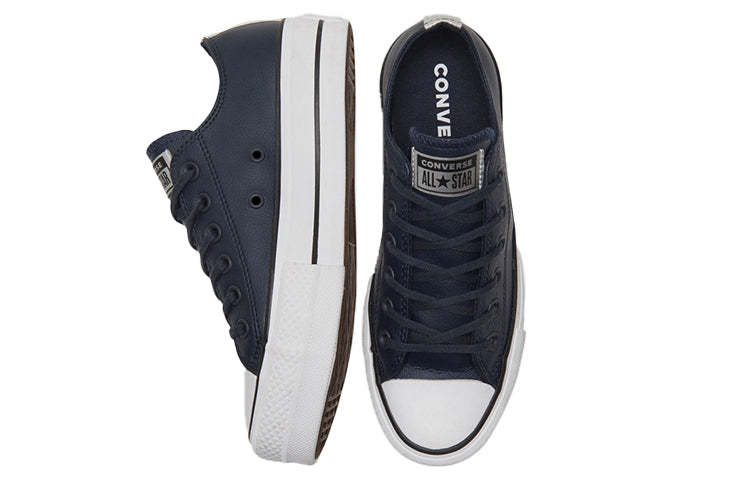 (WMNS) Converse Chuck Taylor All Star Platform Low 'Anodized Metals - Obsidian' 570453C