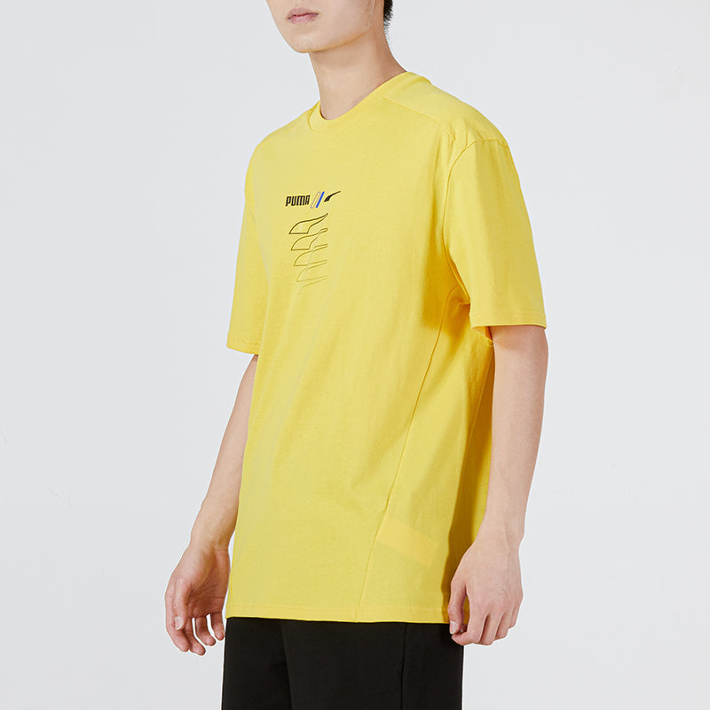 PUMA RAD/CAL Graphic Tee 'Yellow' 671716-83