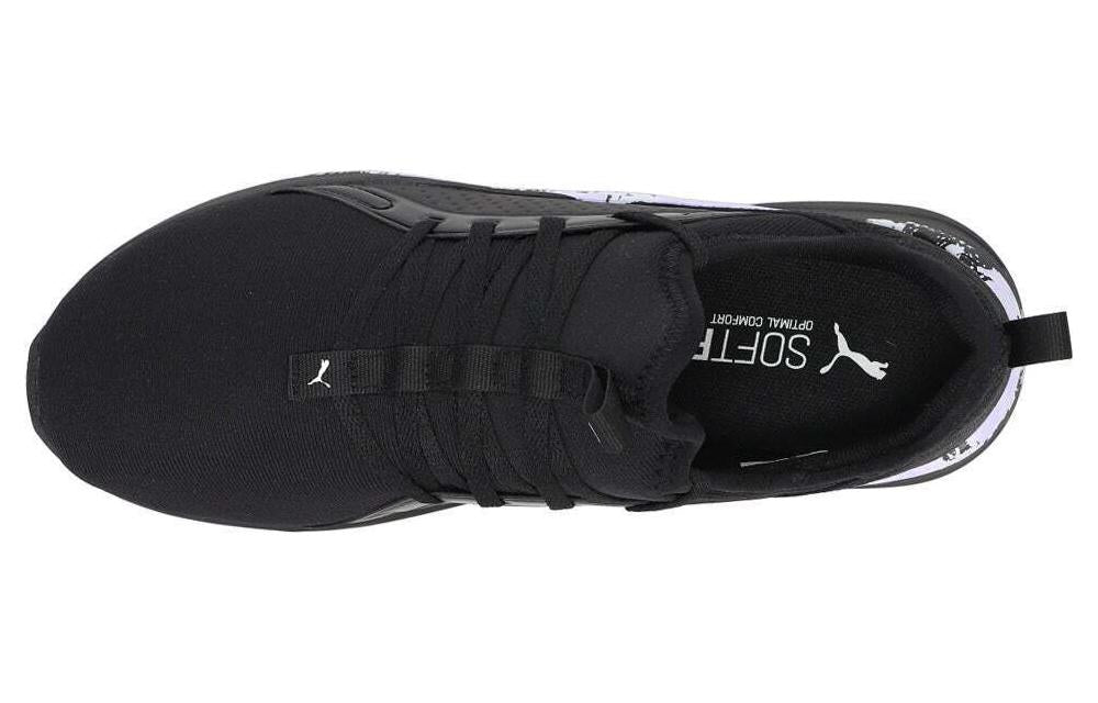 (WMNS) PUMA Softride Sophia 2.0 Ice Dye Lace Up 'Black' 378910-01