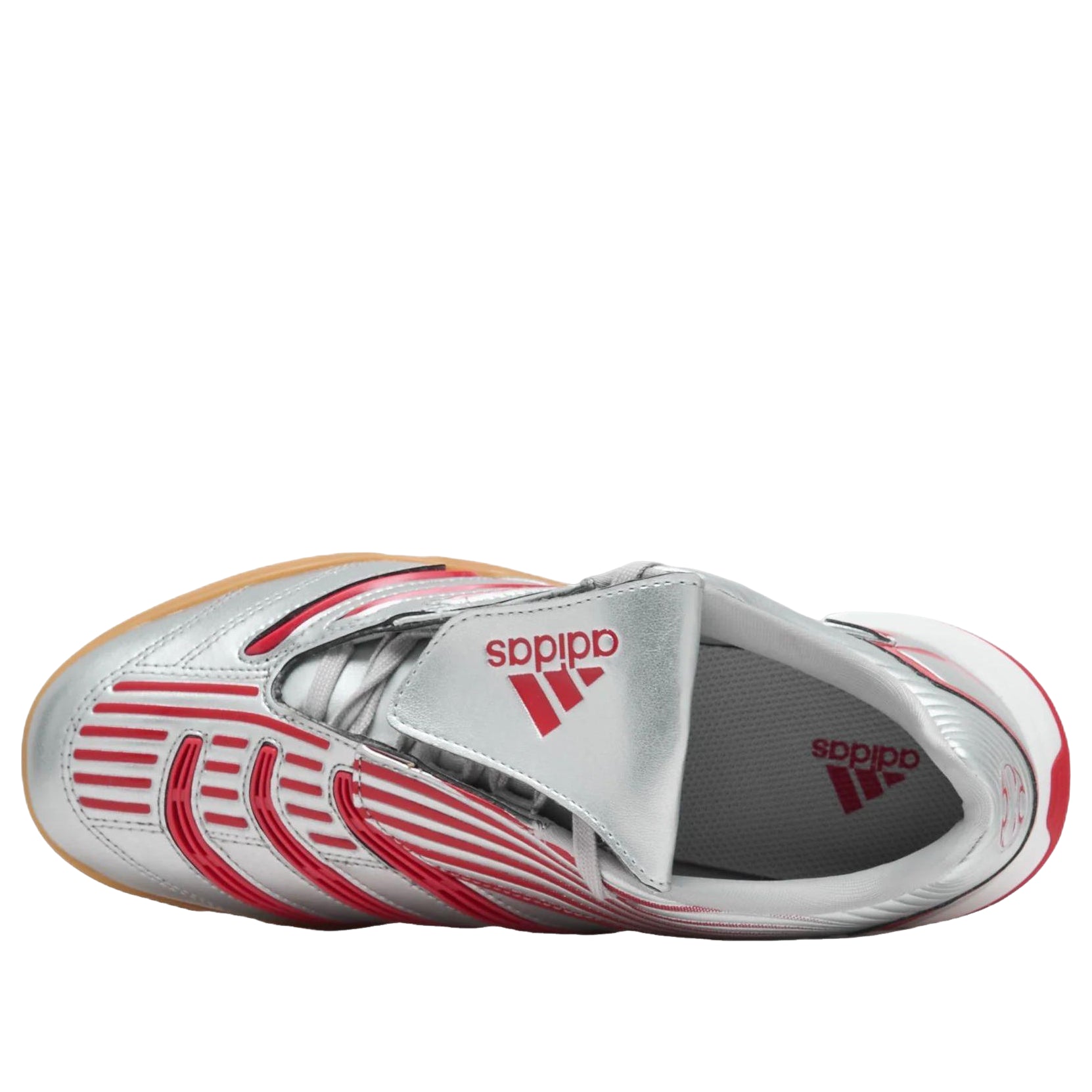 adidas Predator Sala 'Silver Metallic Scarlet Grey' IH6780