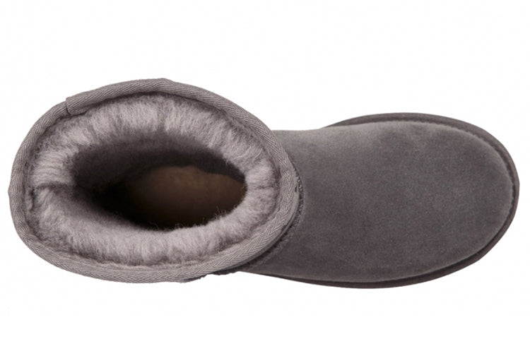 (WMNS) UGG Classic Short Rubber Boot 'Grey' 1096473-GRB