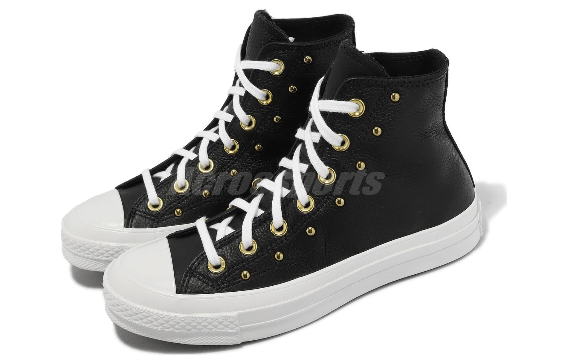 (WMNS) Converse Chuck 70 Hi 'Black White Gold Metallic' A06809C