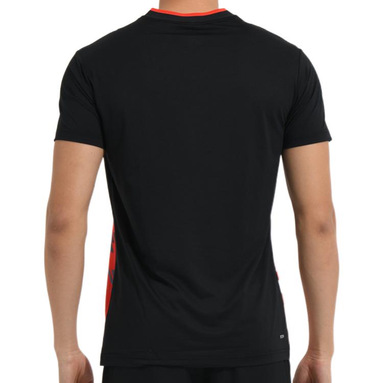 Li-Ning National Team Table Tennis Jersey T-Shirt 'Black Red' AAYS017-1