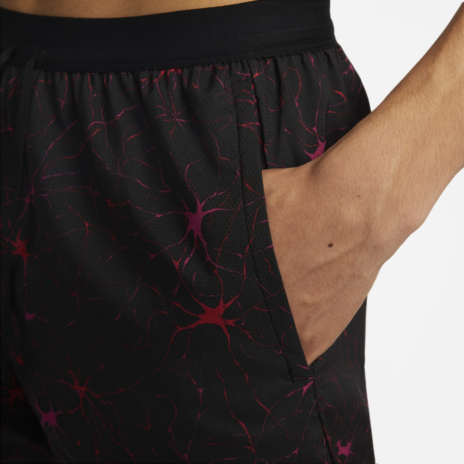 Nike printed casual shorts 'Black' DQ4767-010
