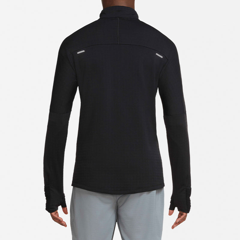 Men's Nike Sphere Dri-FIT Half Zipper Fleece Stay Warm Running Training Long Sleeves Pullover Black CU6088-010