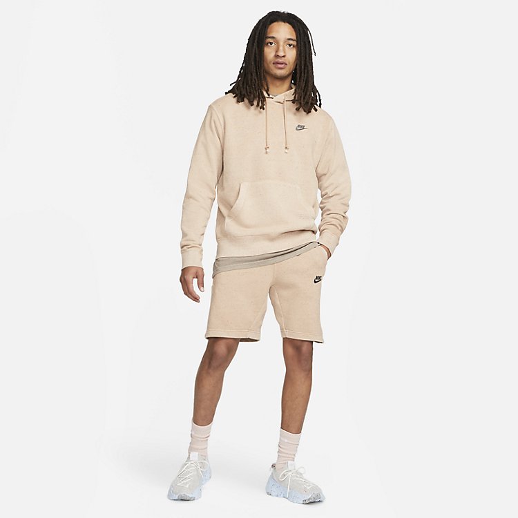 Nike Club Fleece Pullover Hoodie 'Dark Driftwood' DQ4663-258