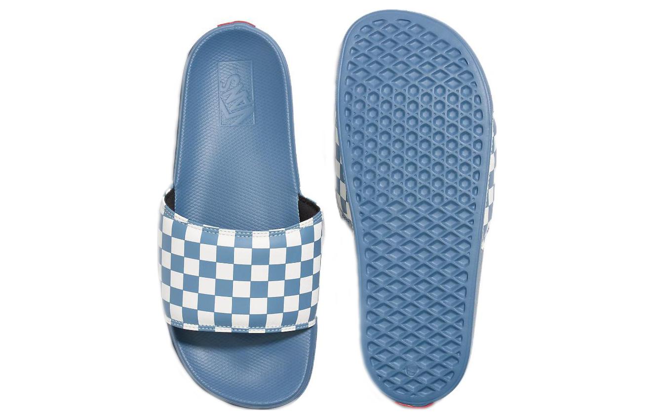 Vans Checkerboard La Costa Slide-On Sandal 'Blue White' VN0A5HF5ZR8