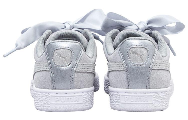 (WMNS) PUMA Suede Heart Safari 'Quarry Grey' 364083-02