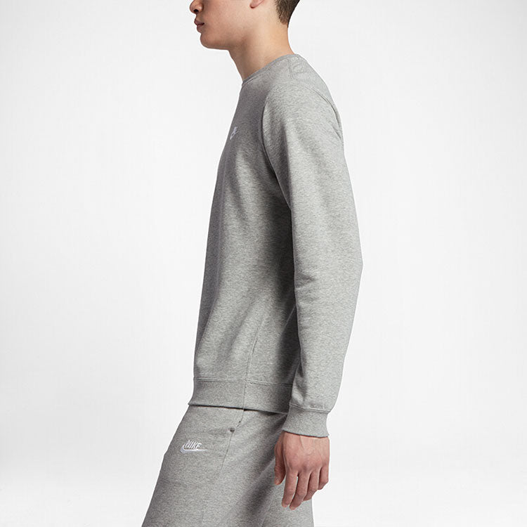 Nike Casual Sports Loose Round Neck Pullover Gray 804343-063