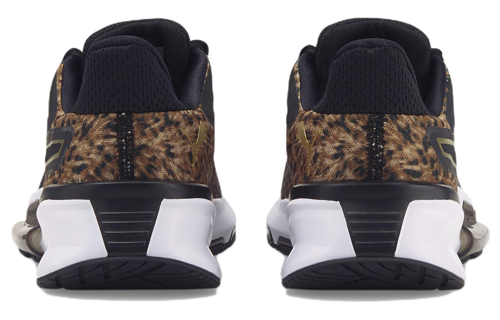 (WMNS) PUMA Powerframe Safarigram 'Black Brown' 376978-01
