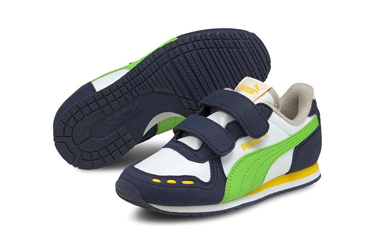 (PS) PUMA Cabana Racer SL V 'White Green Flash' 360732-92