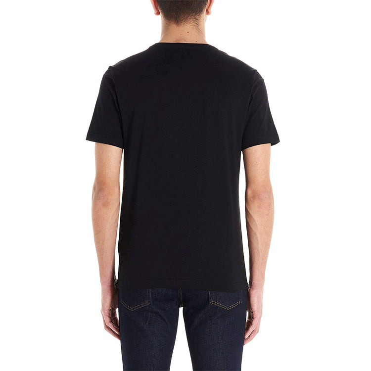 Men's FENDI Crew Neck Geometry Short Sleeve Black FAF532-AAY5-F0GME