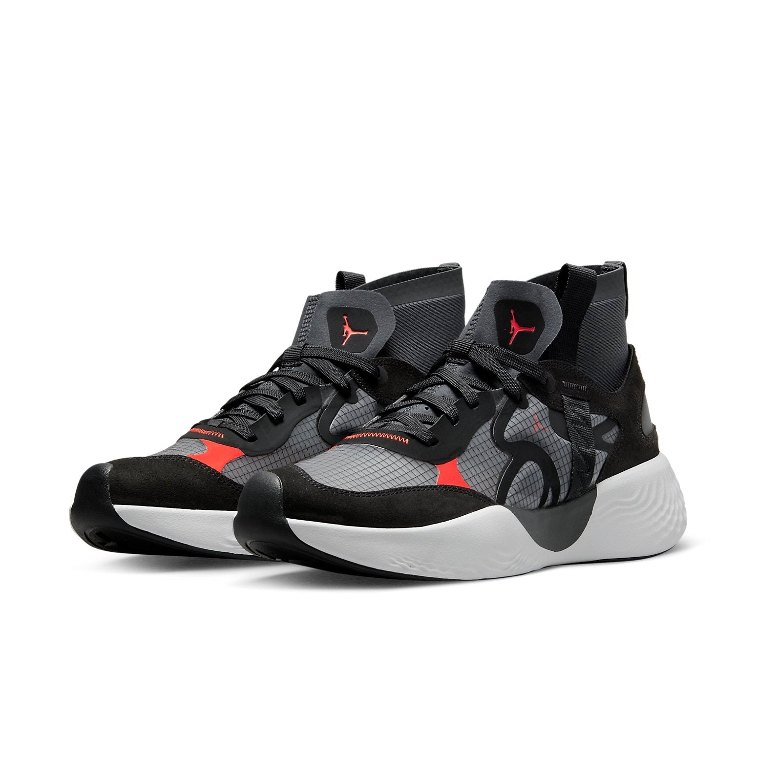 Air Jordan Delta 3 Mid 'Black Chile Red' DR7614-060
