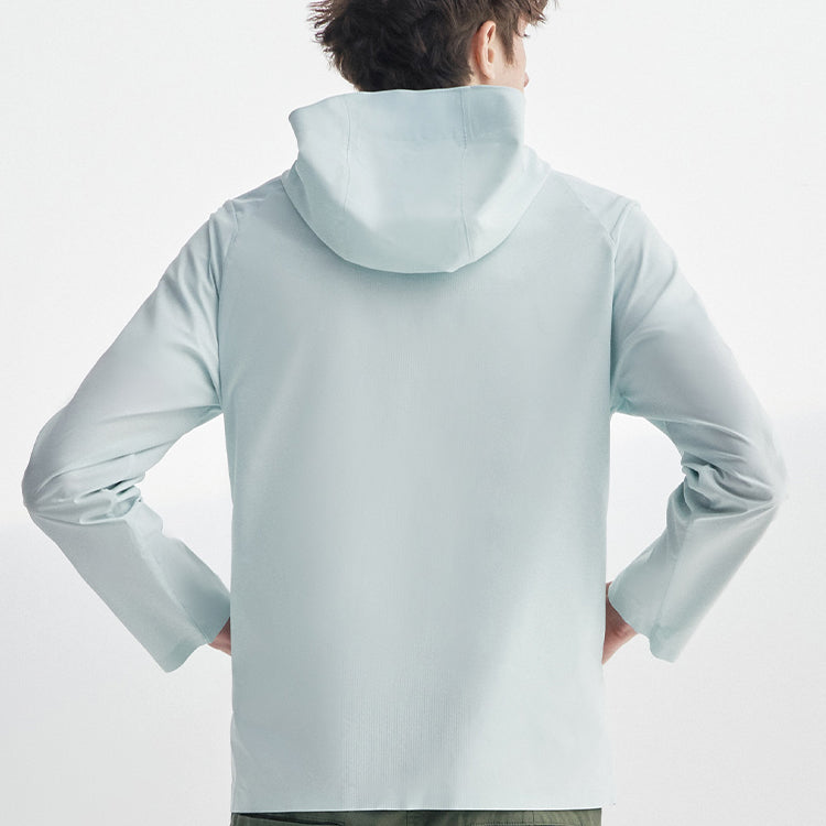 FILA Sports hooded Woven Jacket Mint Green F11M028701F-TQ