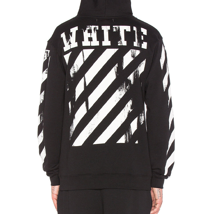 Off-White Caravaggio Hooded Sweatshirt Black OMBB003S160030061088