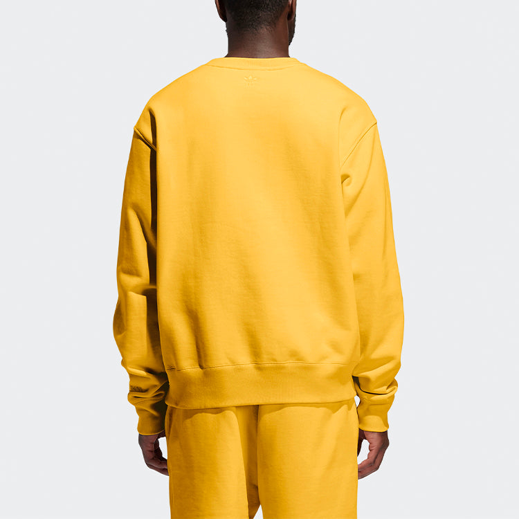 adidas x Pharrell Basics Crew Sweatshirt 'Yellow' GL6288