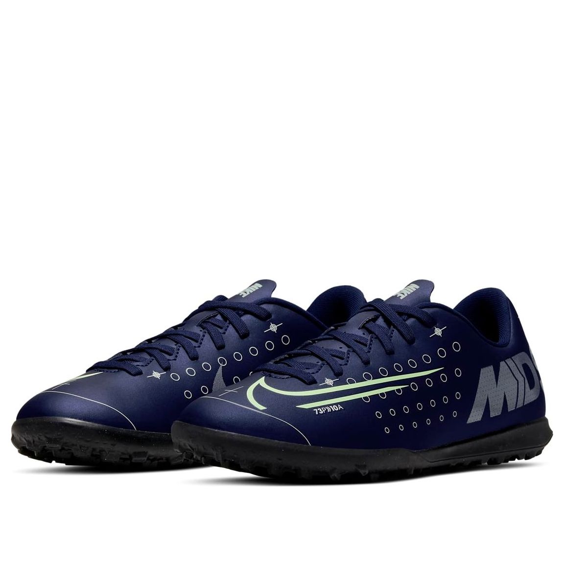 (GS) Nike JR Vapor 13 Club Mds TF Turf 'Blue Black' CJ1179-401