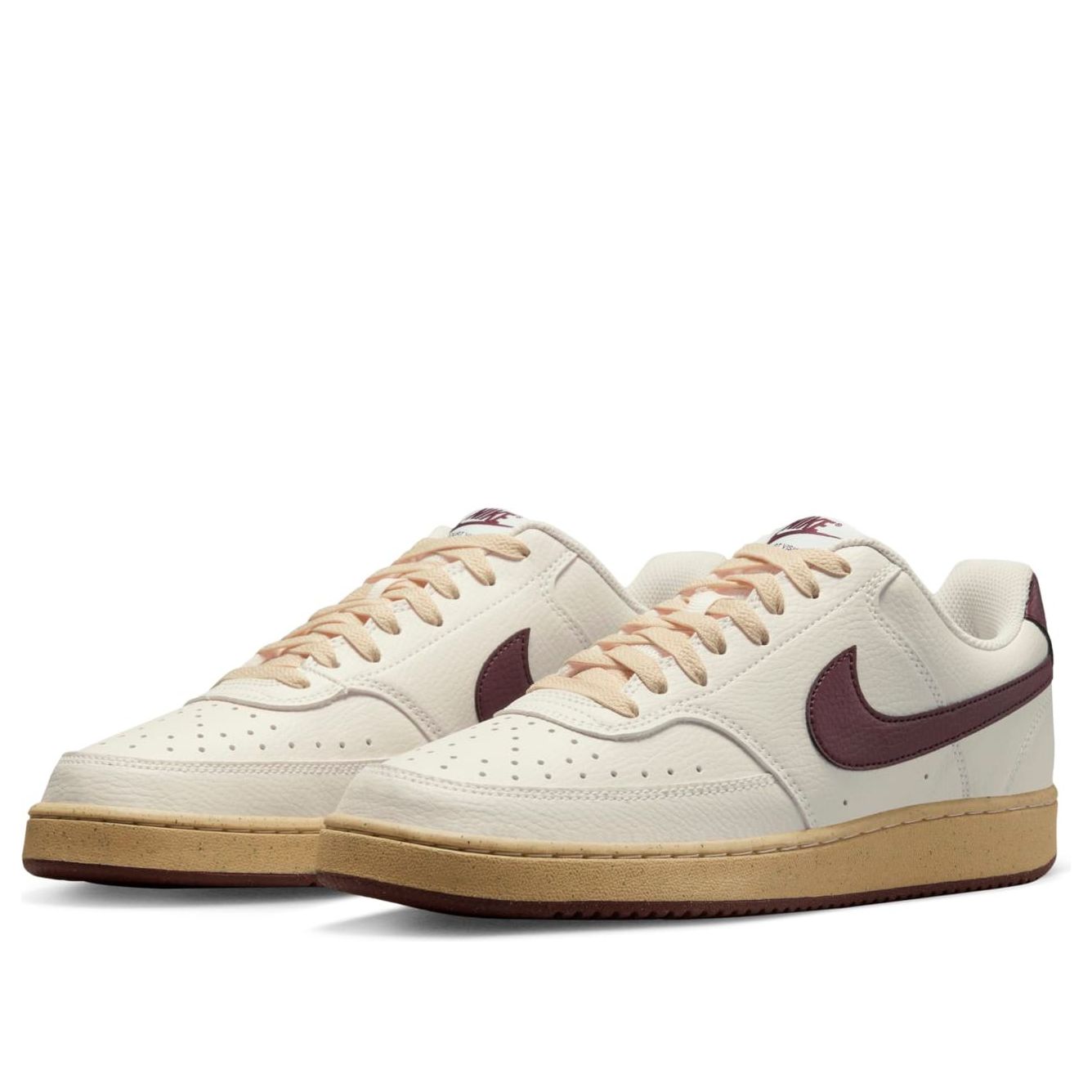 Nike Court Vision Low Next Nature 'Sail Dark Beetroot' FB8942-133