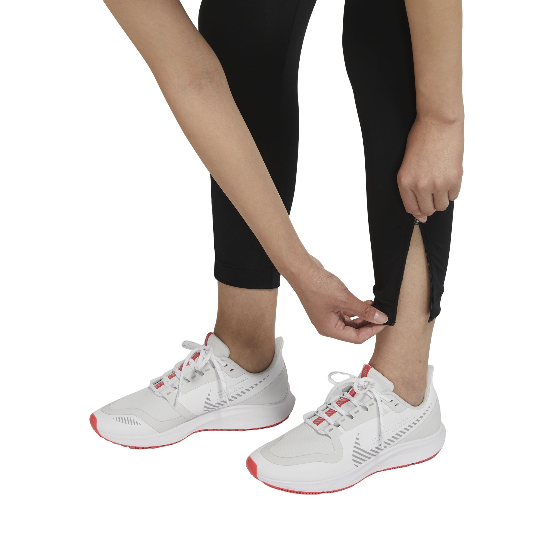 (WMNS) Nike Dri-FIT Essential Quick-dry Tight Running Sports Fitness Pants Black DH6980-010
