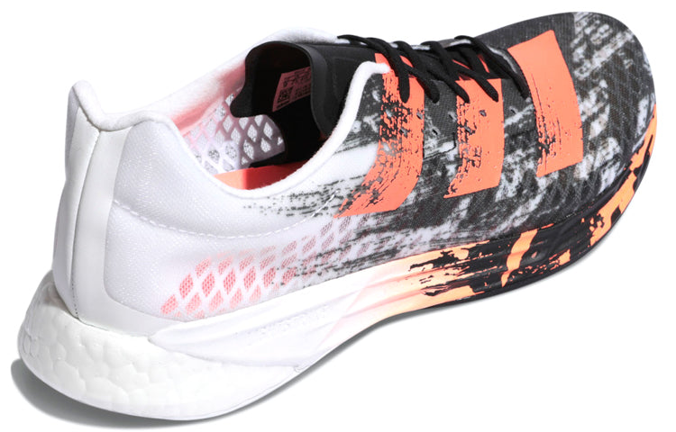 (WMNS) adidas Adizero Adios Pro 'Black White Orange' FW7865