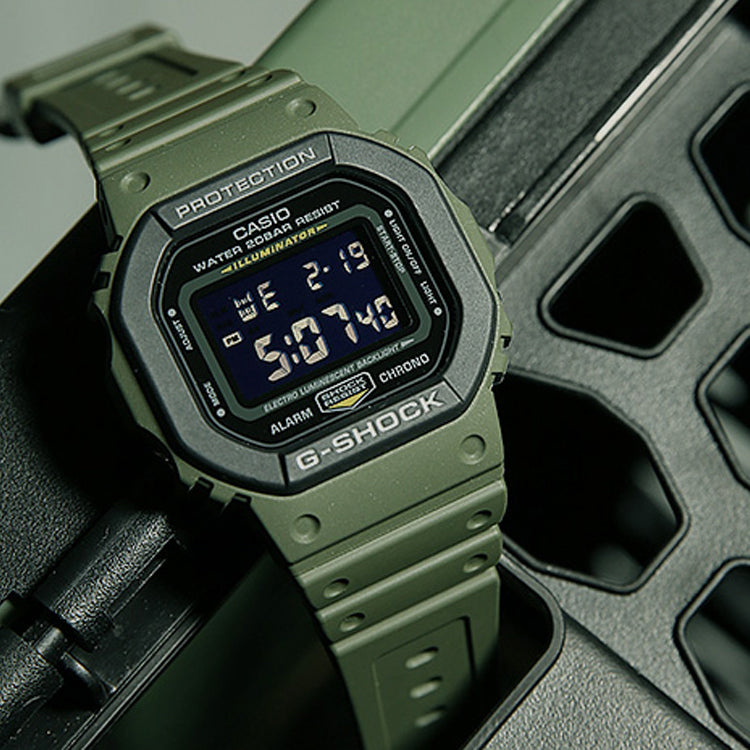 CASIO G-Shock Square 'Green' DW-5610SU-3