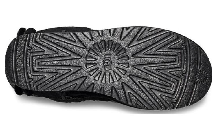 (WMNS) UGG Mini Bailey Suede Bow 'Black' 1153514-BLK