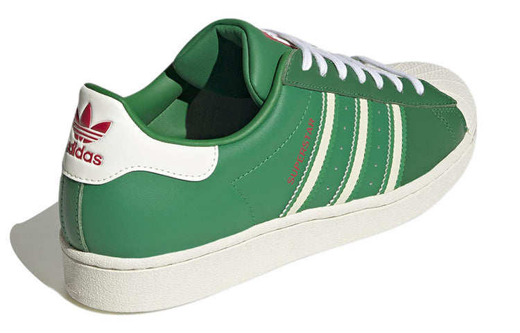 adidas Superstar 'Green Off White' HQ1435