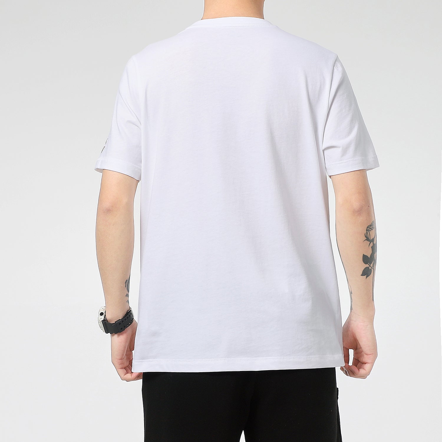 PUMA Logo Foil Tee 'White' 533191-02