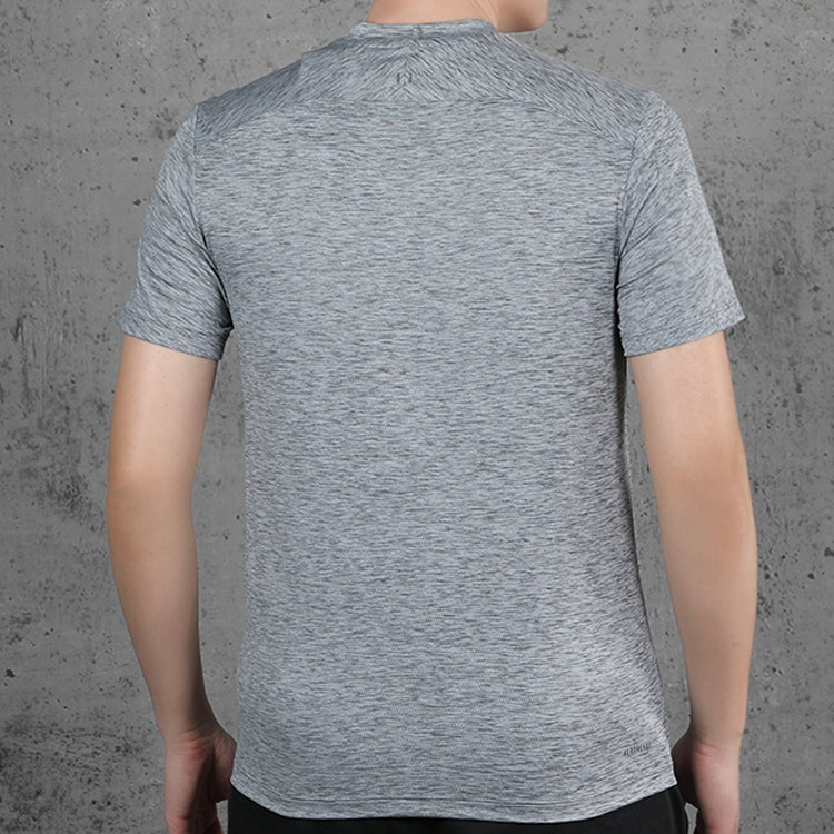 adidas Training Sports Short Sleeve Tee 'Light Grey' FL4334