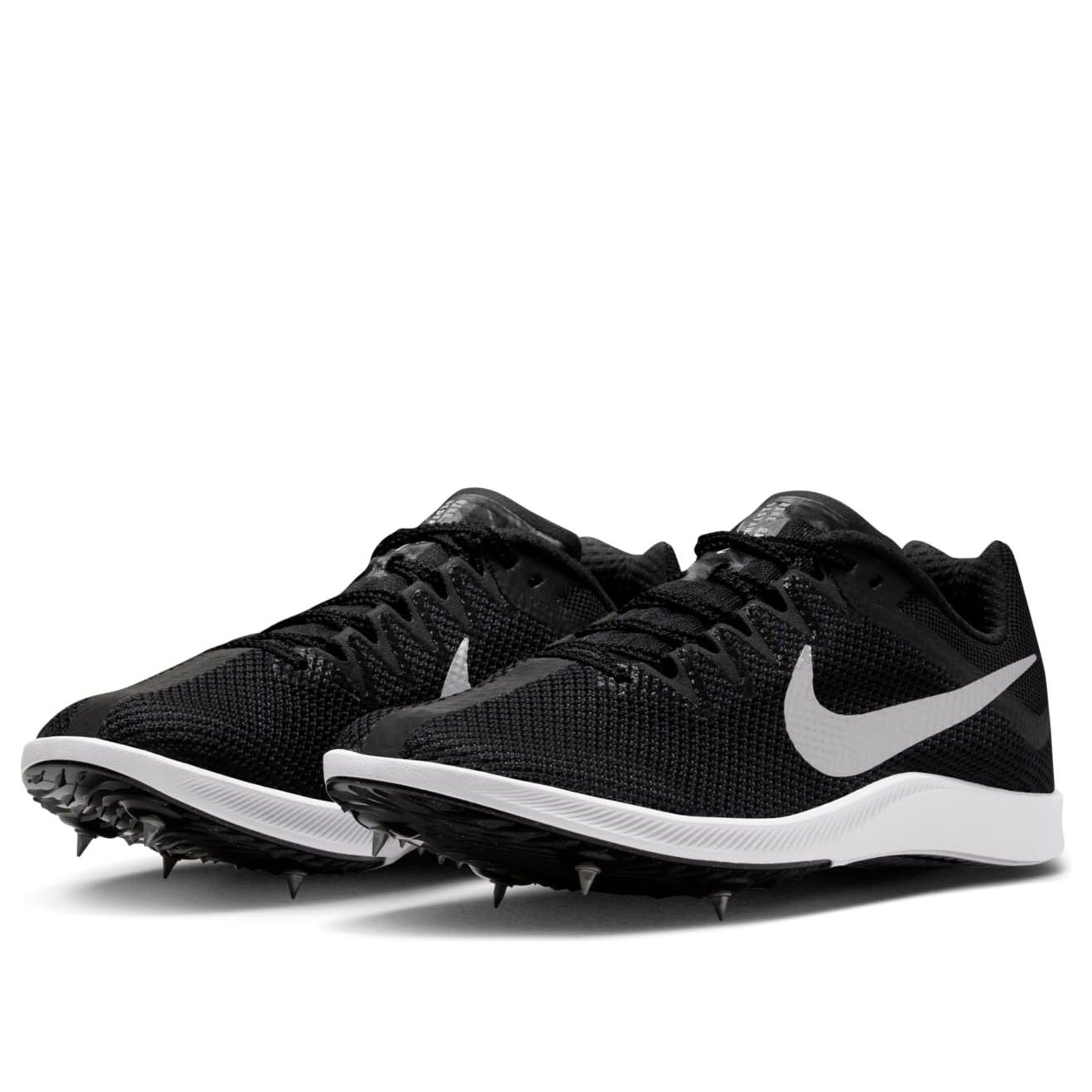 Nike Air Zoom Rival Distance Spikes 'Black Metallic Silver' DC8725-001